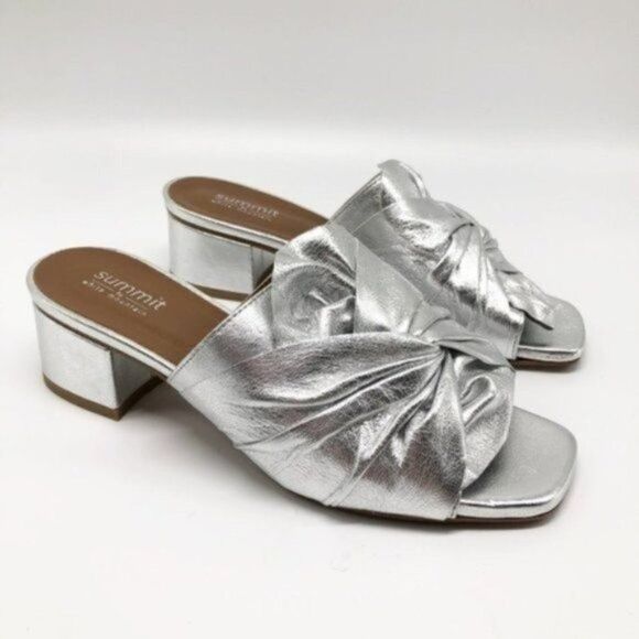 SUMMIT BY WHITE MOUNTAIN Noelle Block Heel Mule - Picture 1 of 5